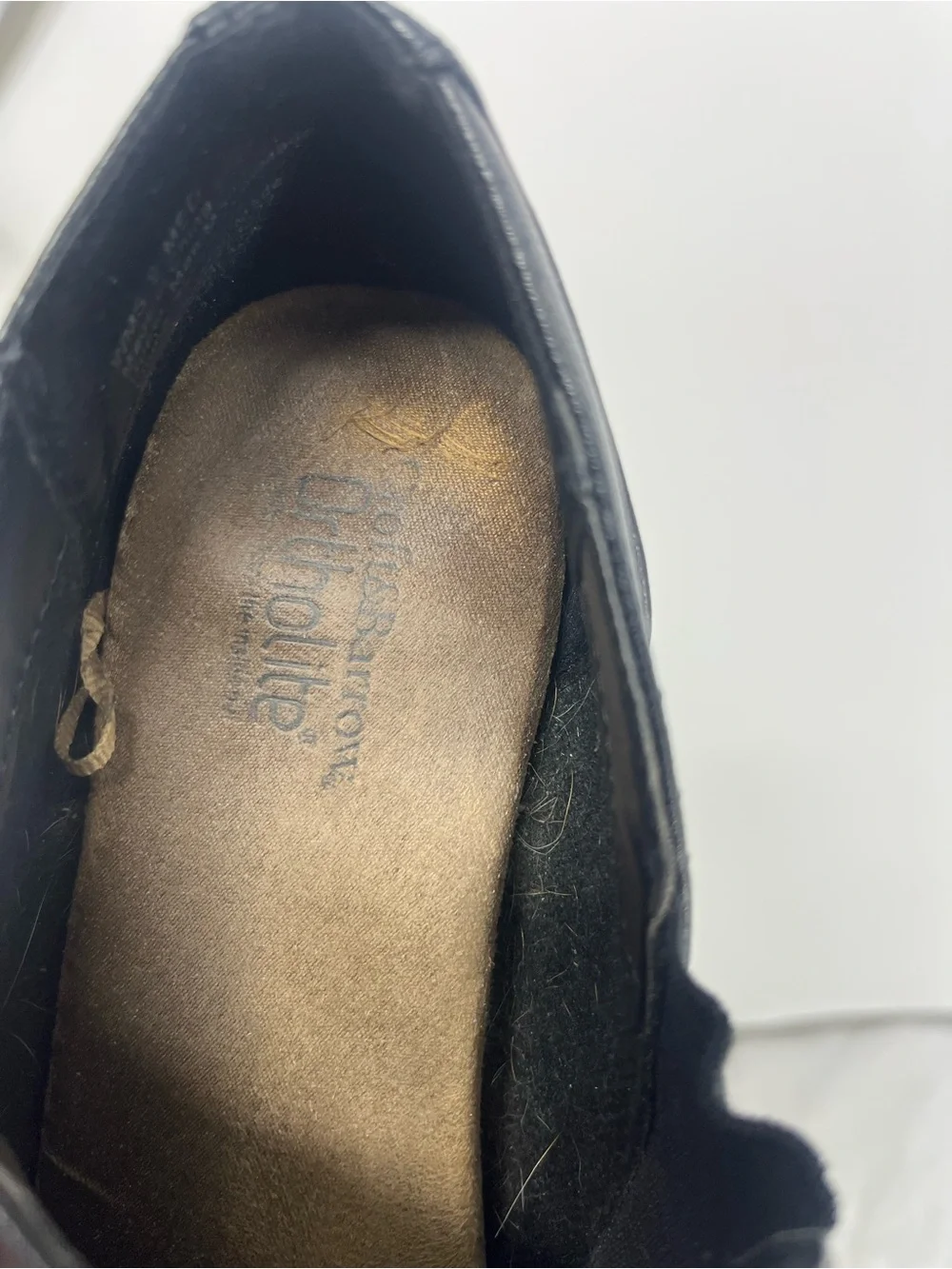croft & barrow Black Slip-On Leather Loafers